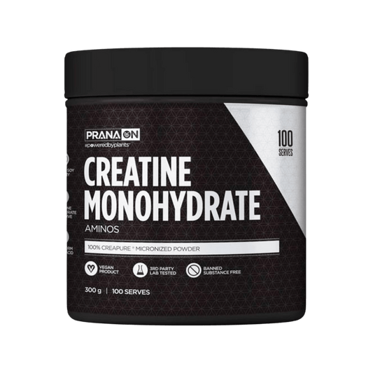 Prana On - Creatine Monohydrate (Creapure) & PRANA-CREA-MON-300g-100SRV
