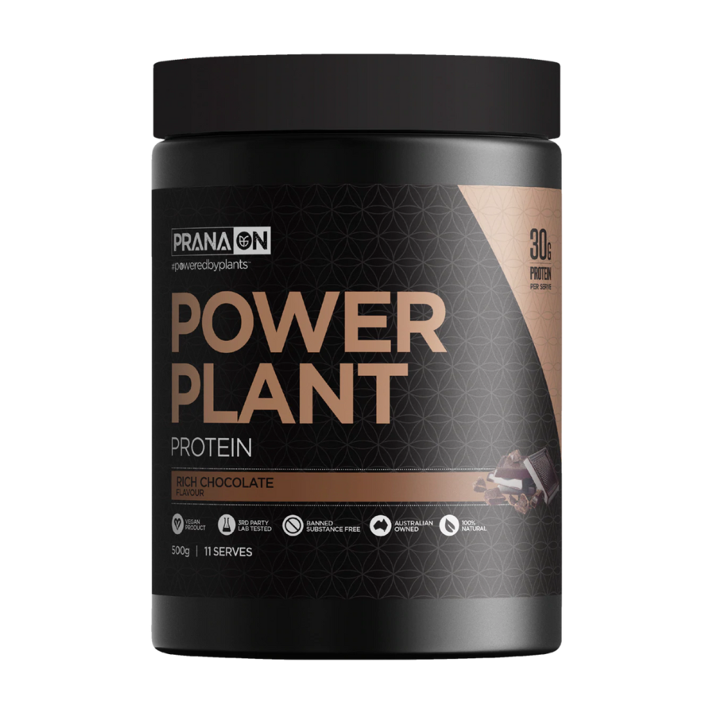 PranaOn - Power Plant Protein (9) & Prana-PowerP500g-R