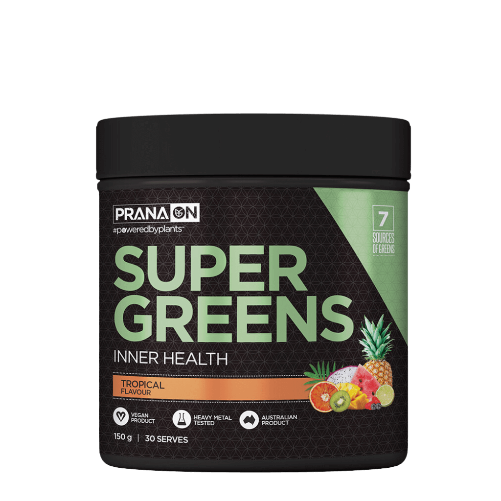 PranaOn - SUPER GREENS (1) & PRANA-GREENS-150g-T