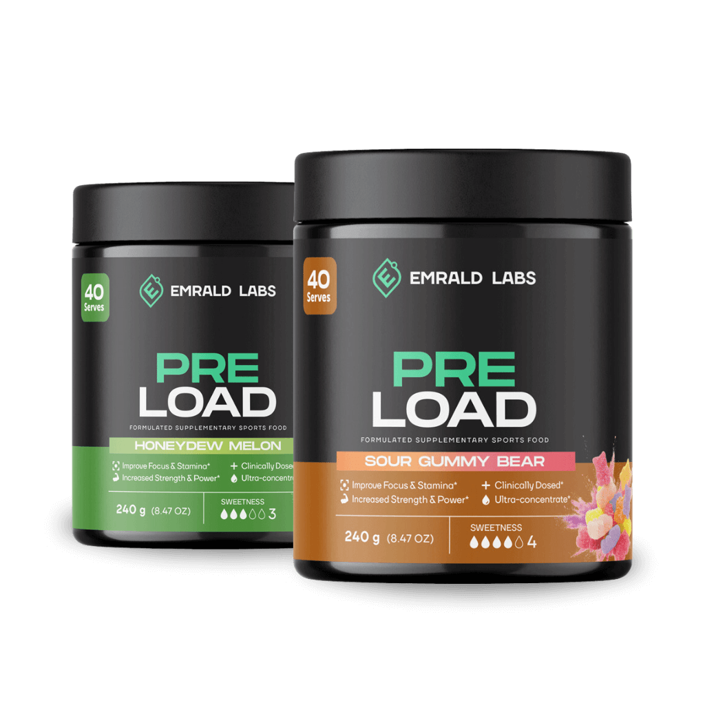 Buy Pre Load Twin Pack by Emrald Labs Online – Supps R Us