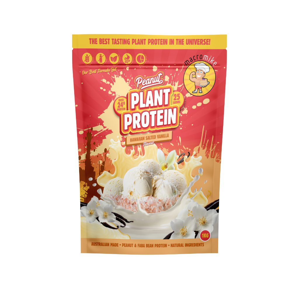 Macro Mike - Plant Based Protein & MacroMike-Protein+-25Srv-HawaiianVanilla
