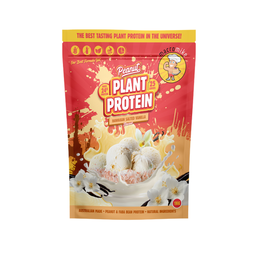Macro Mike - Plant Based Protein & MacroMike-Protein+-25Srv-HawaiianVanilla