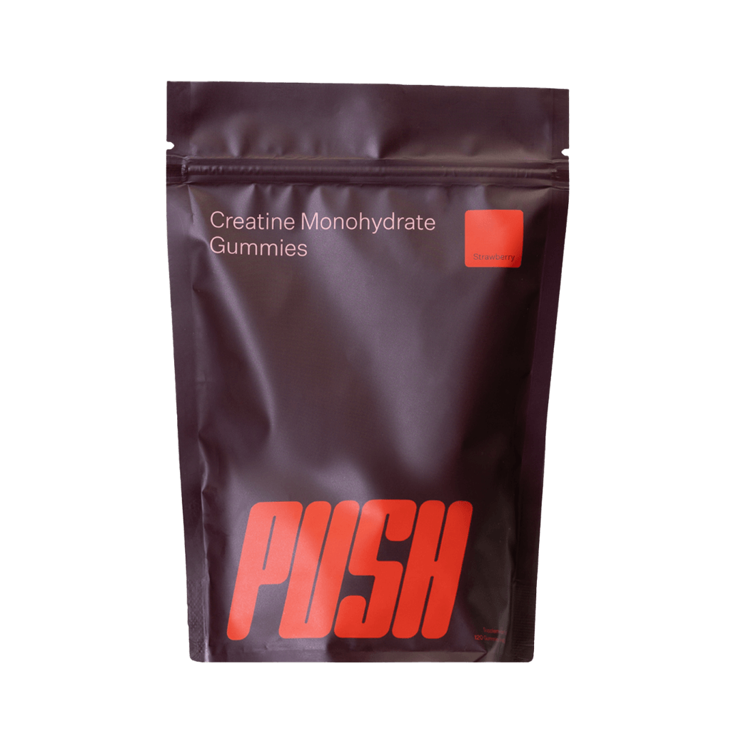 PUSH - Creatine Gummies (NEW) & PUSH-CREA-GUM-NEW-120-Strw