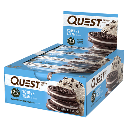 Quest Nutrition - QUEST BARS & QUEST-BAR-BOX-12-C&C