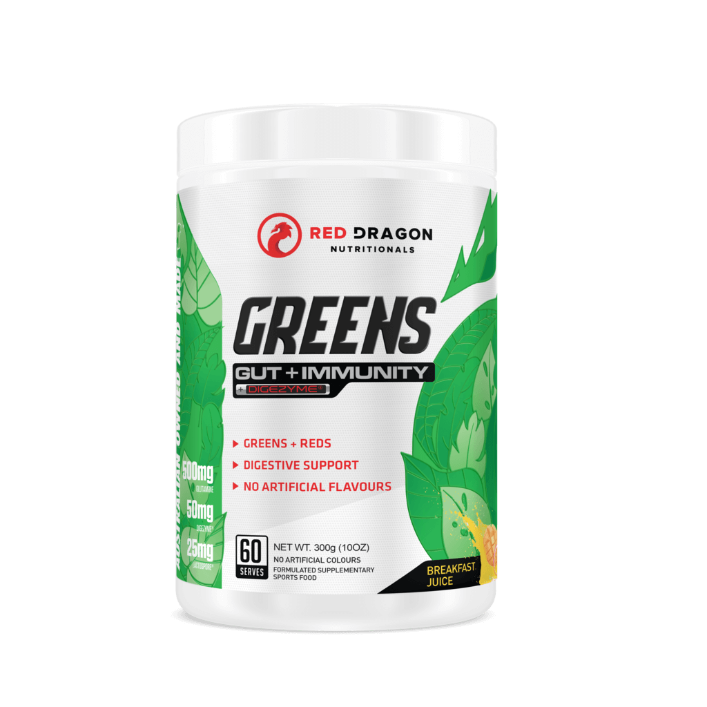 Red Dragon - Greens | Gut + Immunity (6) & SCN-GRNS-60SRVS-B