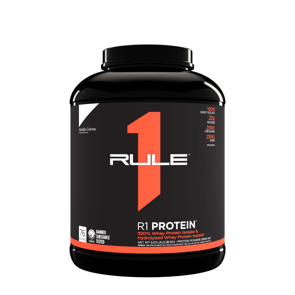 Rule 1 - R1 Protein (2) & Rule1-Protein-76Srv-2204g-VanCreme