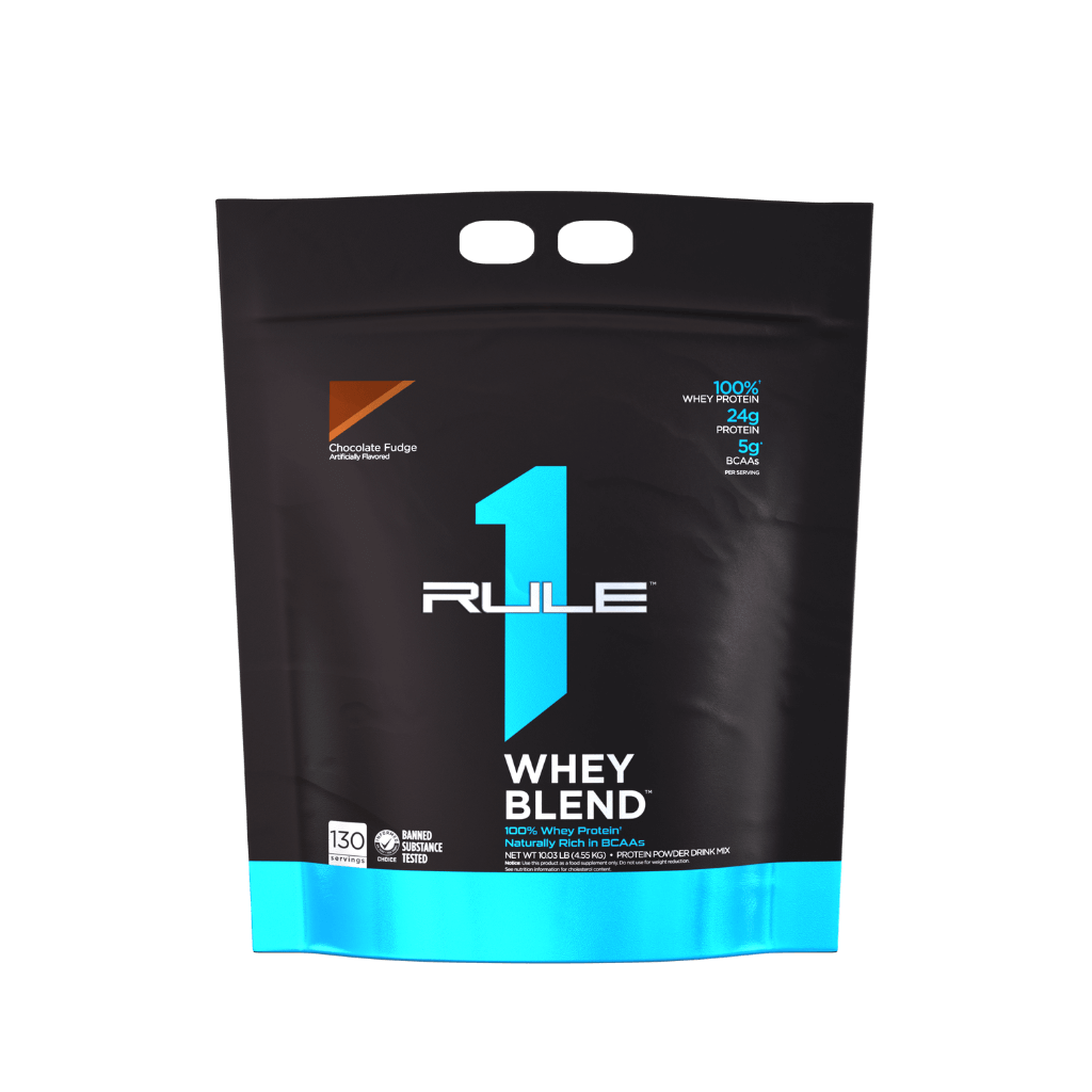 Rule 1 - R1 Whey Blend (14) & Rule1-Whey-140Srv-4620g-ChocFudge