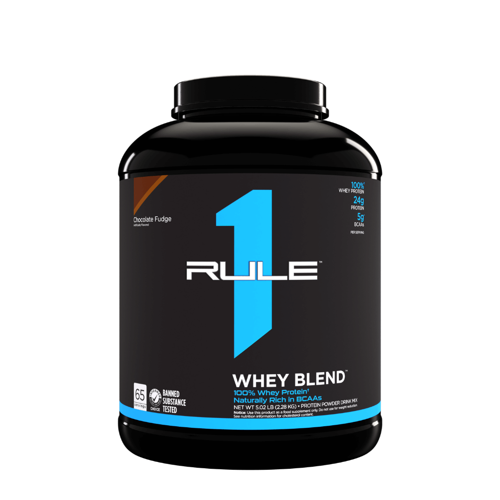 Rule 1 - R1 Whey Blend (9) & Rule1-Whey-70Srv-2380g-ChocFudge