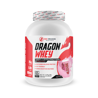 Red Dragon - Dragon Whey (11) & SCN-DRAGON-WHEY-2270G-Straw