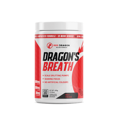 Red Dragon - Dragon's Breath (2) & SCN-Dragon-Breath-50Srvs-Red