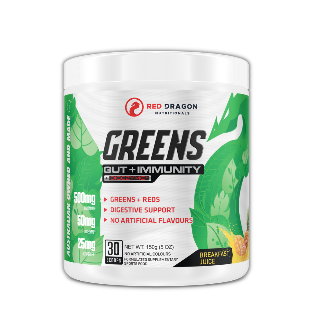 Red Dragon - Greens | Gut + Immunity & SCN-GRNS-30SRVS-B