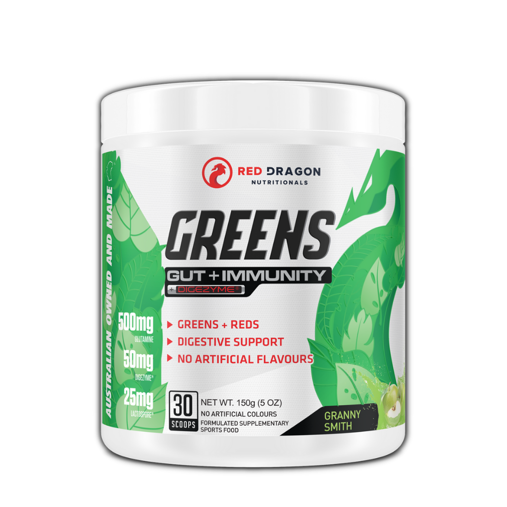 Red Dragon - Greens | Gut + Immunity (2) & SCN-GRNS-30SRVS-G