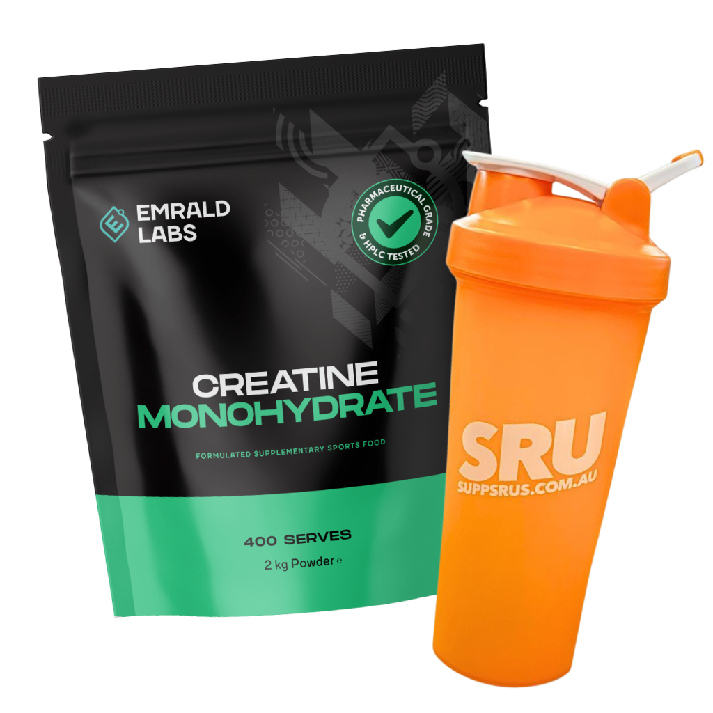 2kg Creatine Monohydrate + FREE Shaker