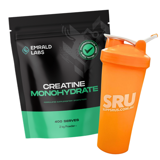 2kg Creatine Monohydrate + FREE Shaker