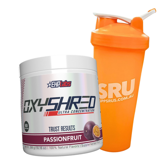 EHP Labs Oxyshred + FREE Shaker $63.80 ($89.80) + more up to 28% off Supps R Us special deals