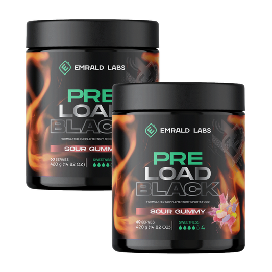 Emrald Labs - Pre Load Black Twin Pack
