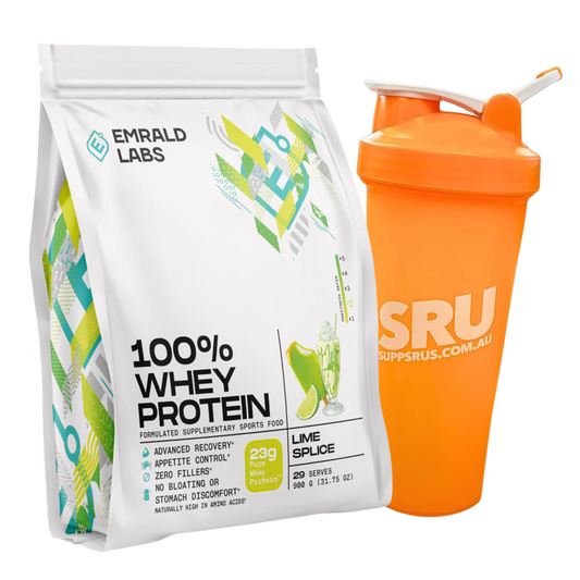 100% Whey + FREE Shaker