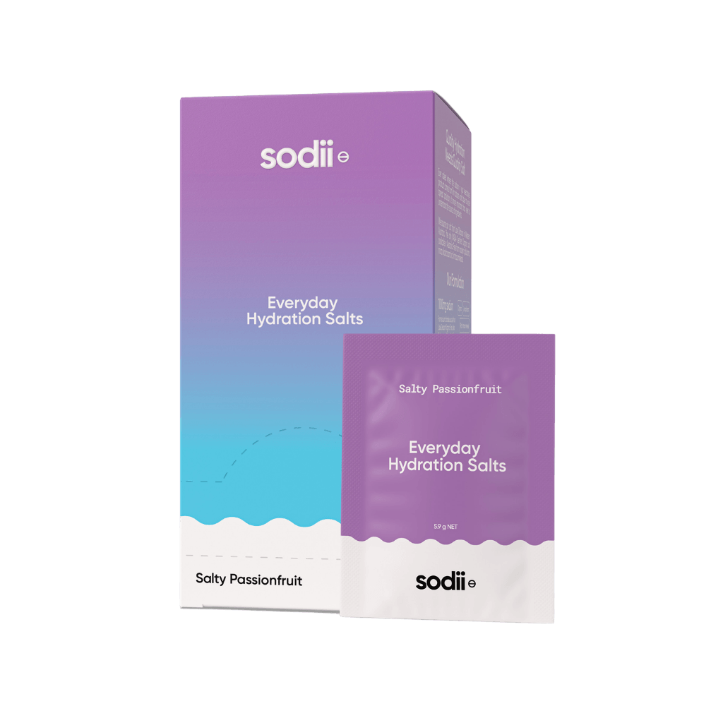 Sodii - Everyday Hydration Salts Variety Pack & SODII-HYD-SALT-30x177g-SACHET-Pass