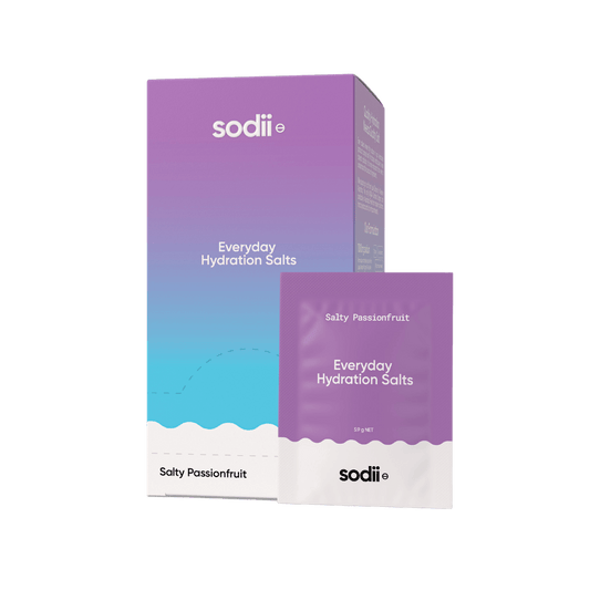 Sodii - Everyday Hydration Salts Variety Pack & SODII-HYD-SALT-30x177g-SACHET-Pass