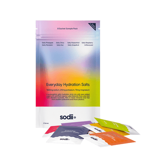 Sodii - Everyday Hydration Salts Variety Pack & SODII-HYD-SALT-VARIETY-8SRV