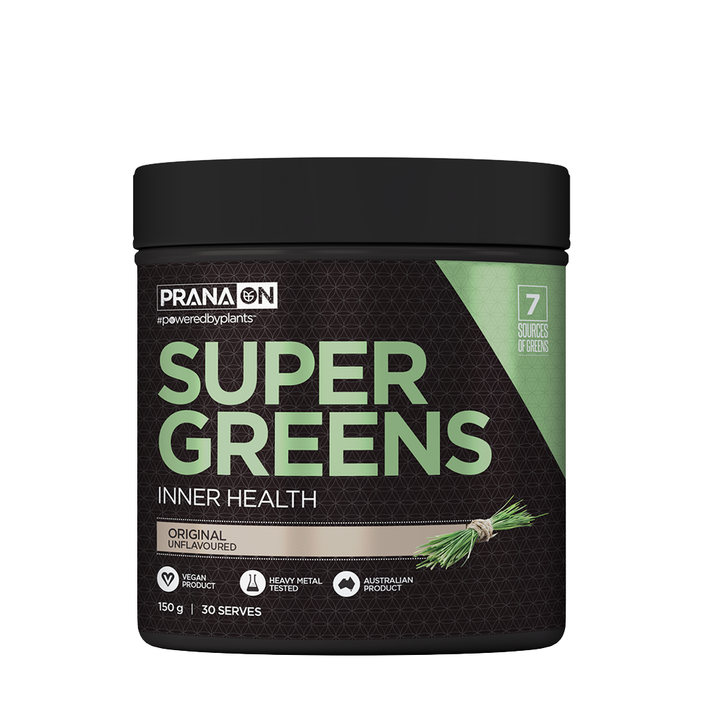 PranaOn - SUPER GREENS (1) & PRANA-GREENS-150g-O