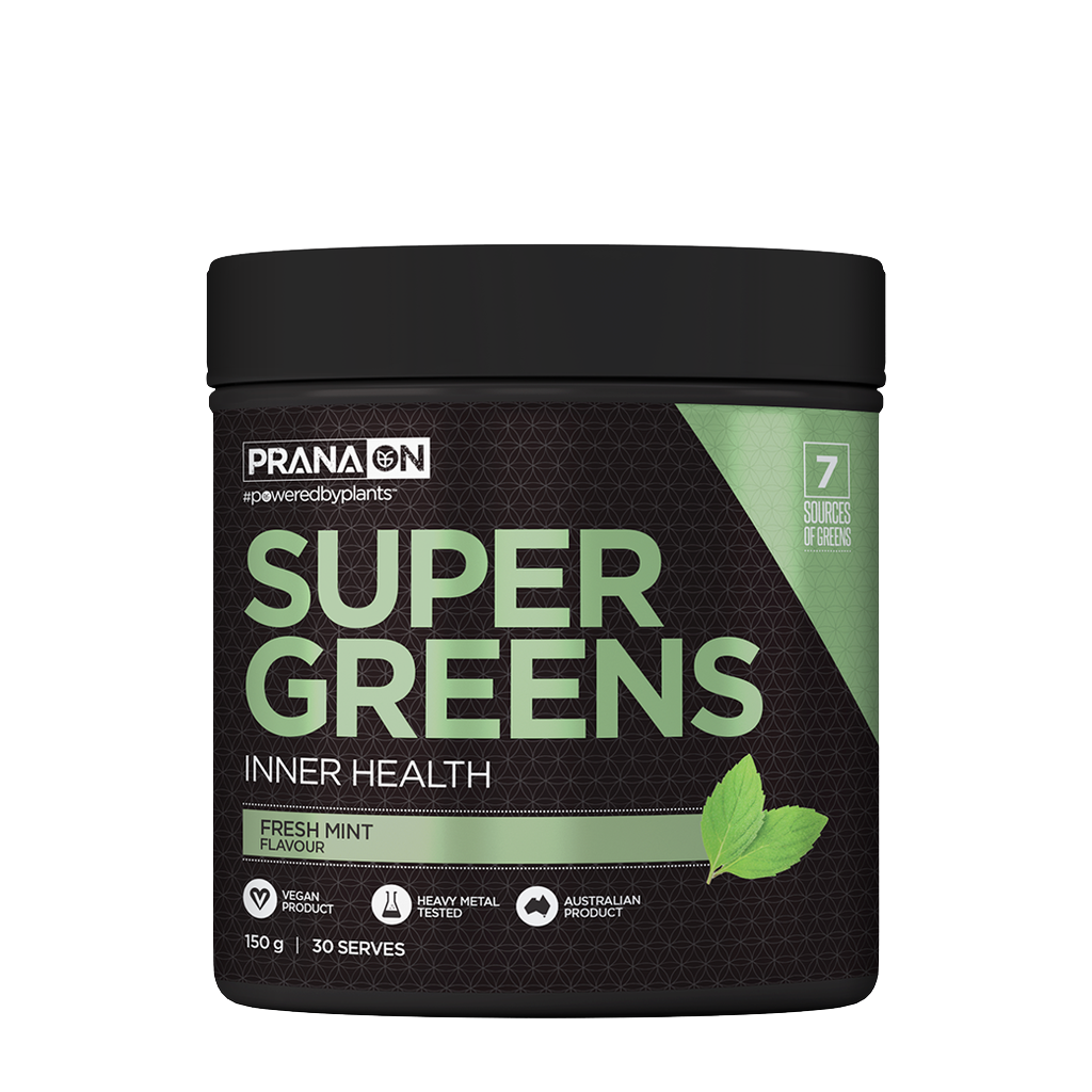 PranaOn - SUPER GREENS & PRANA-GREENS-150g-F