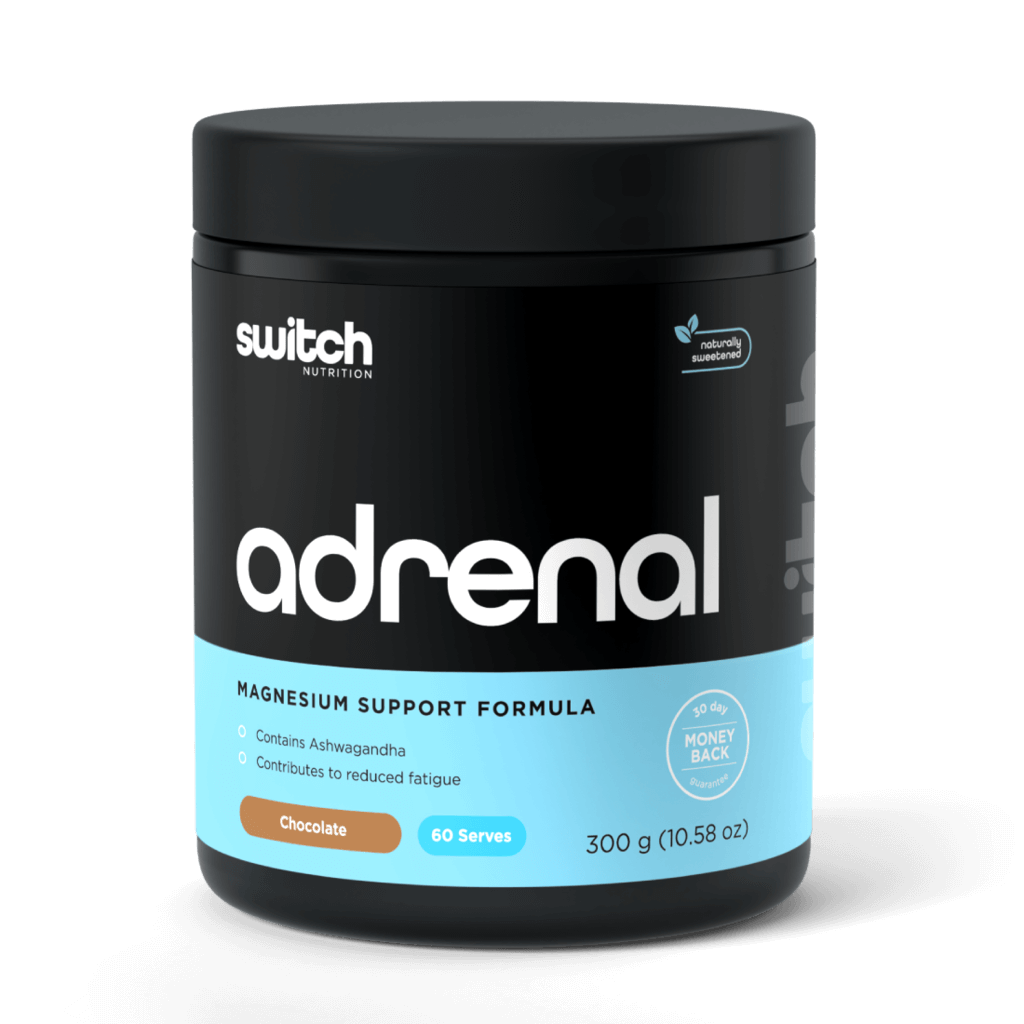 Switch Nutrition - Adrenal Switch (10) & SwitchNutrition-Andrenal-Switch-60srv-Choc