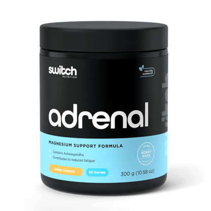 Switch Nutrition - Adrenal Switch (15) & SwitchNutrition-Adrenal-Switch-60srv-SaltedCaramel