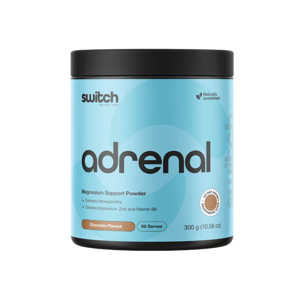 Switch Nutrition - Adrenal Switch (4) & SwitchNutrition-Andrenal-Switch-60srv-Choc