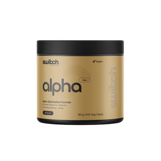 Switch Nutrition - Alpha Switch & SwitchNutrition-ALPHA-SWITCH-120Caps