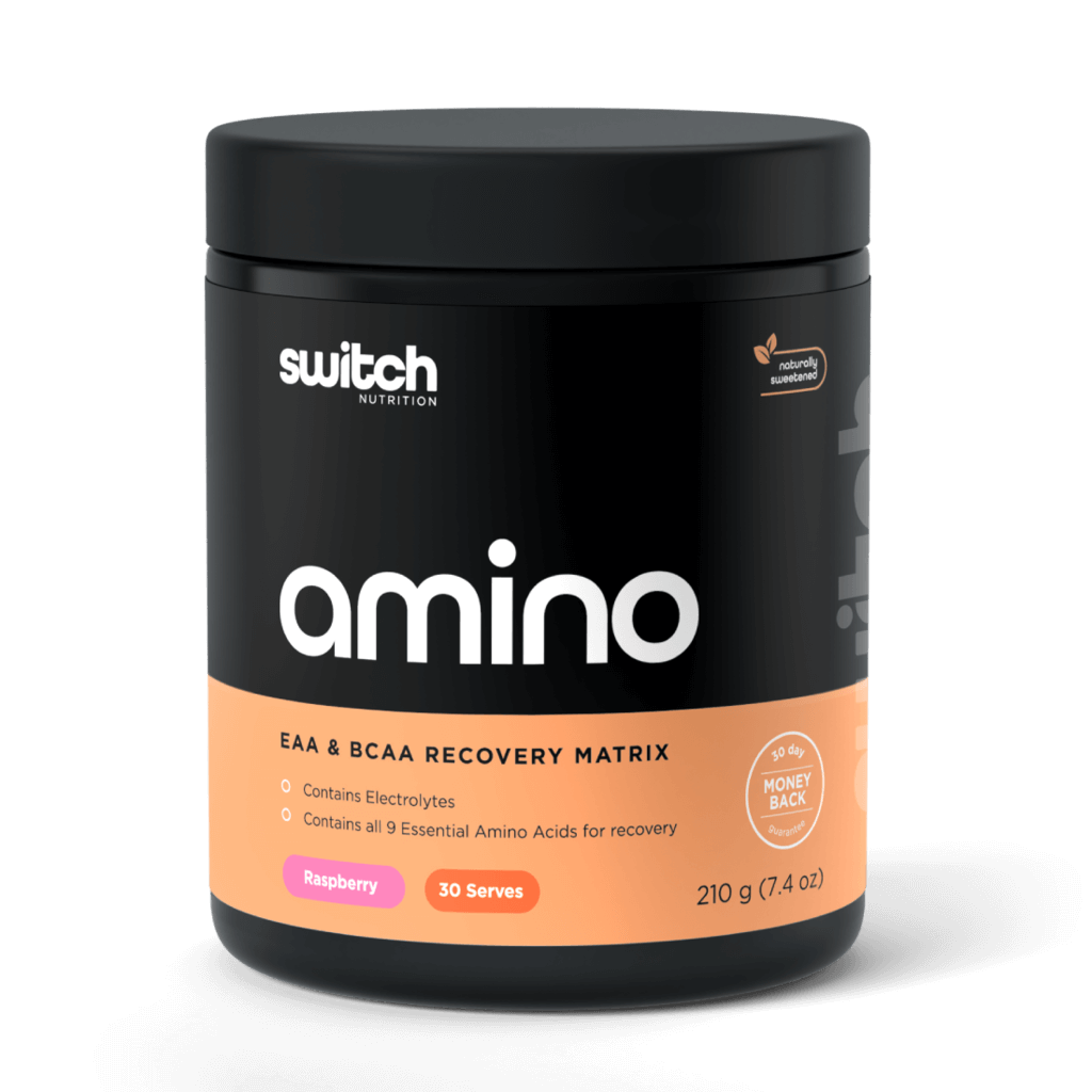 Switch Nutrition - AMINO SWITCH (3) & SwitchNutrition-AminoSwitch-30Srv-Raspberry