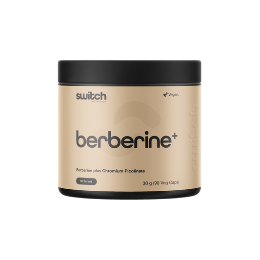 Switch Nutrition - Berberine + Chromium Picolinate & Switch-Berberine-90Caps