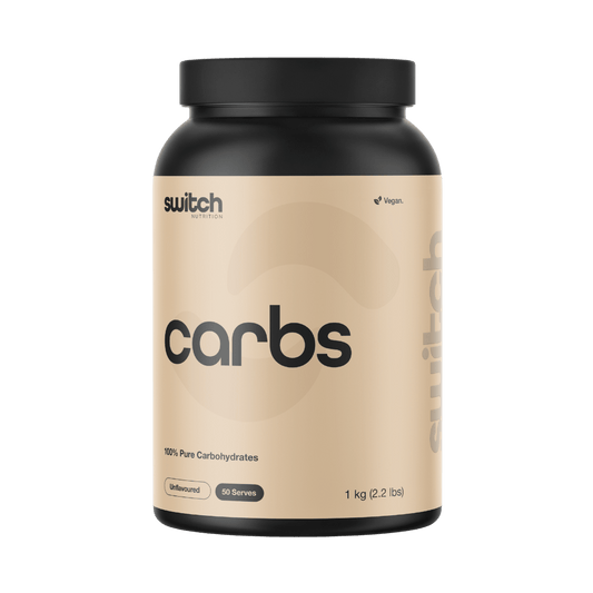 Switch Nutrition - CARBS & SwitchNutrition-Essentials-Carbs-50srv