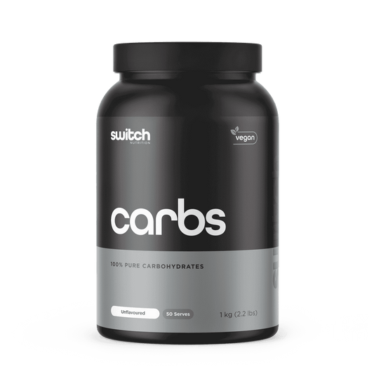 Switch Nutrition - CARBS & SwitchNutrition-Essentials-Carbs-50srv