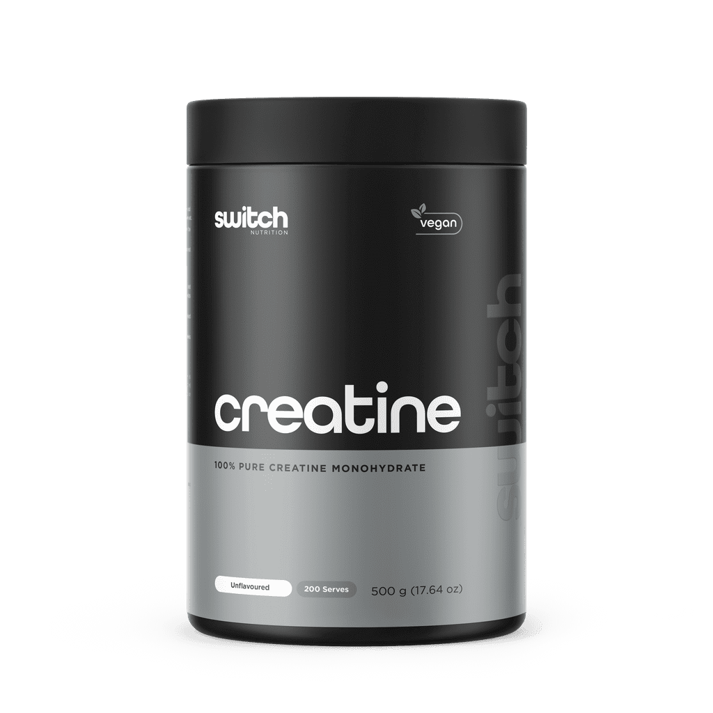 Switch Nutrition - Creatine Monohydrate & SwitchNutrition-Essentials-Crea-Mono-200srv