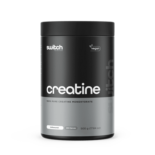 Switch Nutrition - Creatine Monohydrate & SwitchNutrition-Essentials-Crea-Mono-200srv