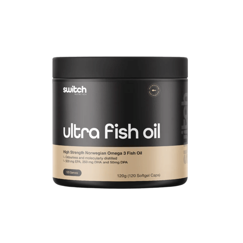 Switch Nutrition - Ultra Fish Oil (1) & SWITCH-Fish-Oil-120g