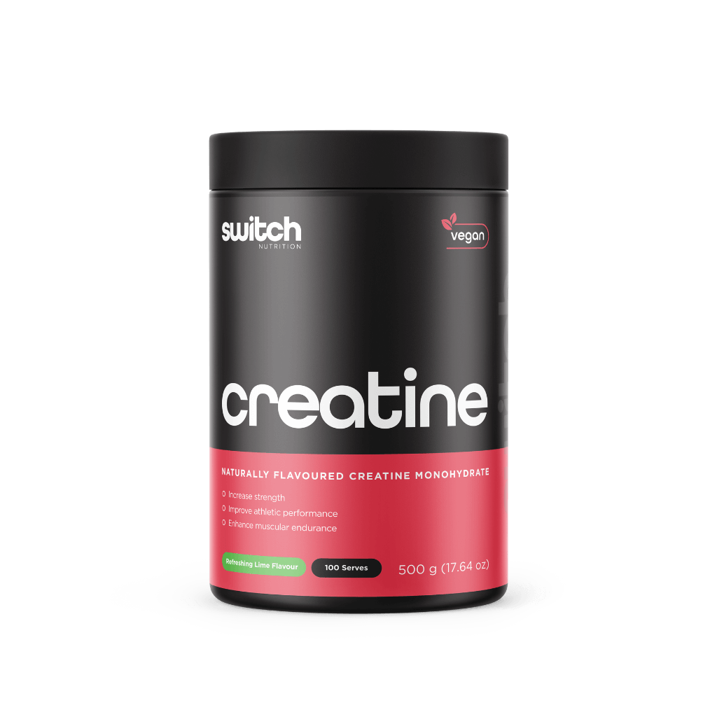 Switch Nutrition Flavoured Creatine (1) & SWITCH-Flav-Crea-500g-Lime