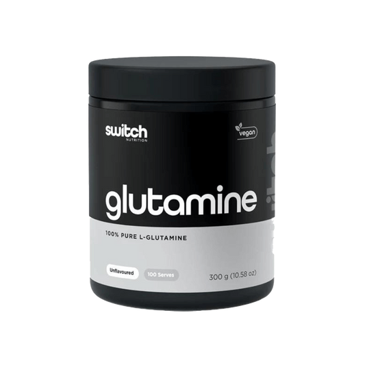 Switch Nutrition - GLUTAMINE & SwitchNutrition-Essentials-Glut-100srv
