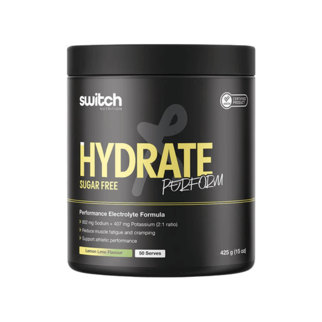 Switch Nutrition - Hydrate Perform (Sugar Free) (1) & SWITCH-HYD-PFRM-SF-50SRV-LemLim