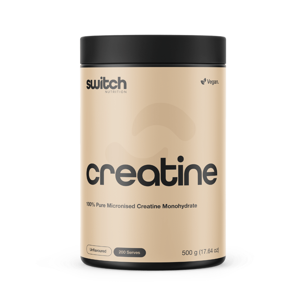 Switch Nutrition - Creatine Monohydrate & SwitchNutrition-Essentials-Crea-Mono-200srv