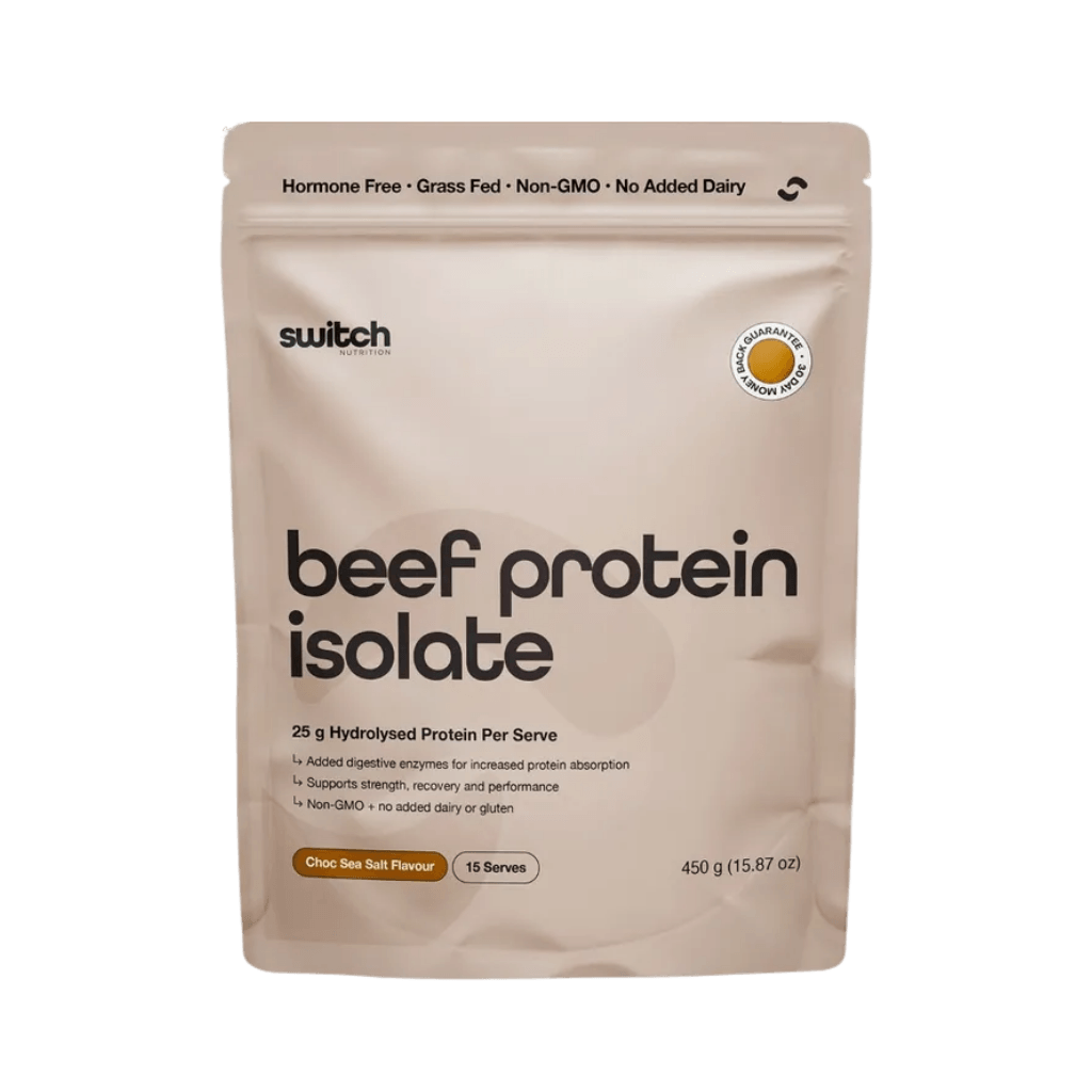Switch Nutrition - Beef Protein Isolate (2) & SwitchNutrition-Beef-Iso-15Srv-ChcS