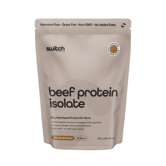 Switch Nutrition - Beef Protein Isolate & SwitchNutrition-Beef-Iso-25Srv-ChcS