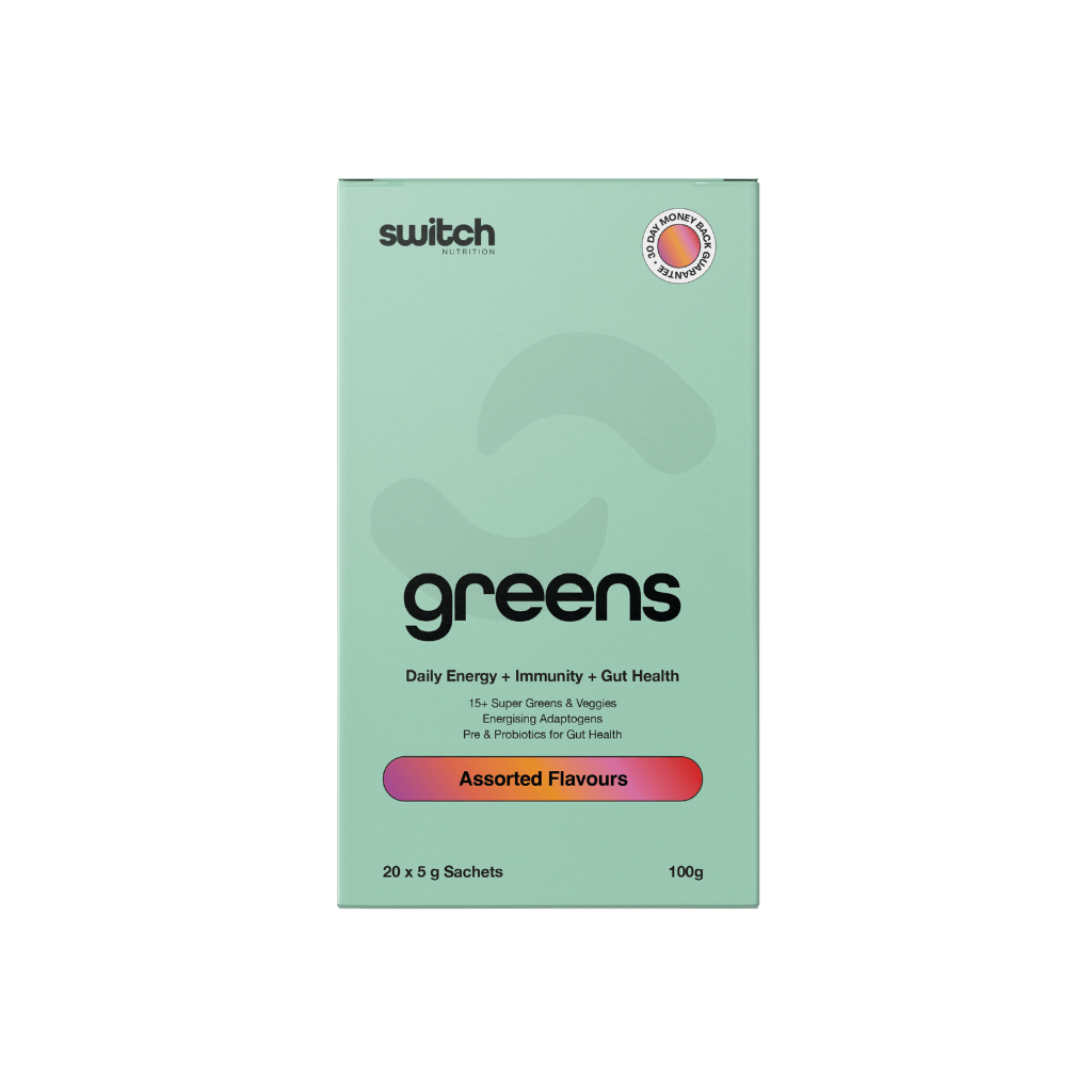 Switch Nutrition - Greens & SWITCH-Greens-20SrvBOX-Asst