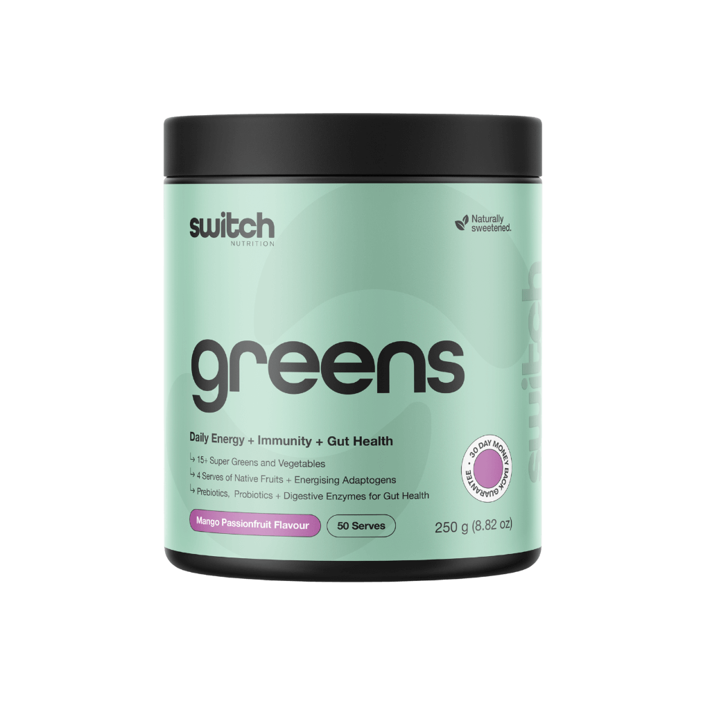 Switch Nutrition - Greens (7) & SWITCH-Greens-50Srv-MngP