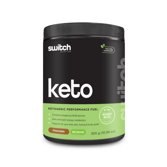 Switch Nutrition - KETO SWITCH & SwitchNutrition-Keto-Switch-60srv-Chc