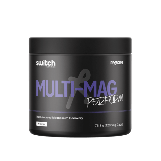 Switch Nutrition - Multi-Mag Capsules & SWITCH-MUL-MAG-120C-30S