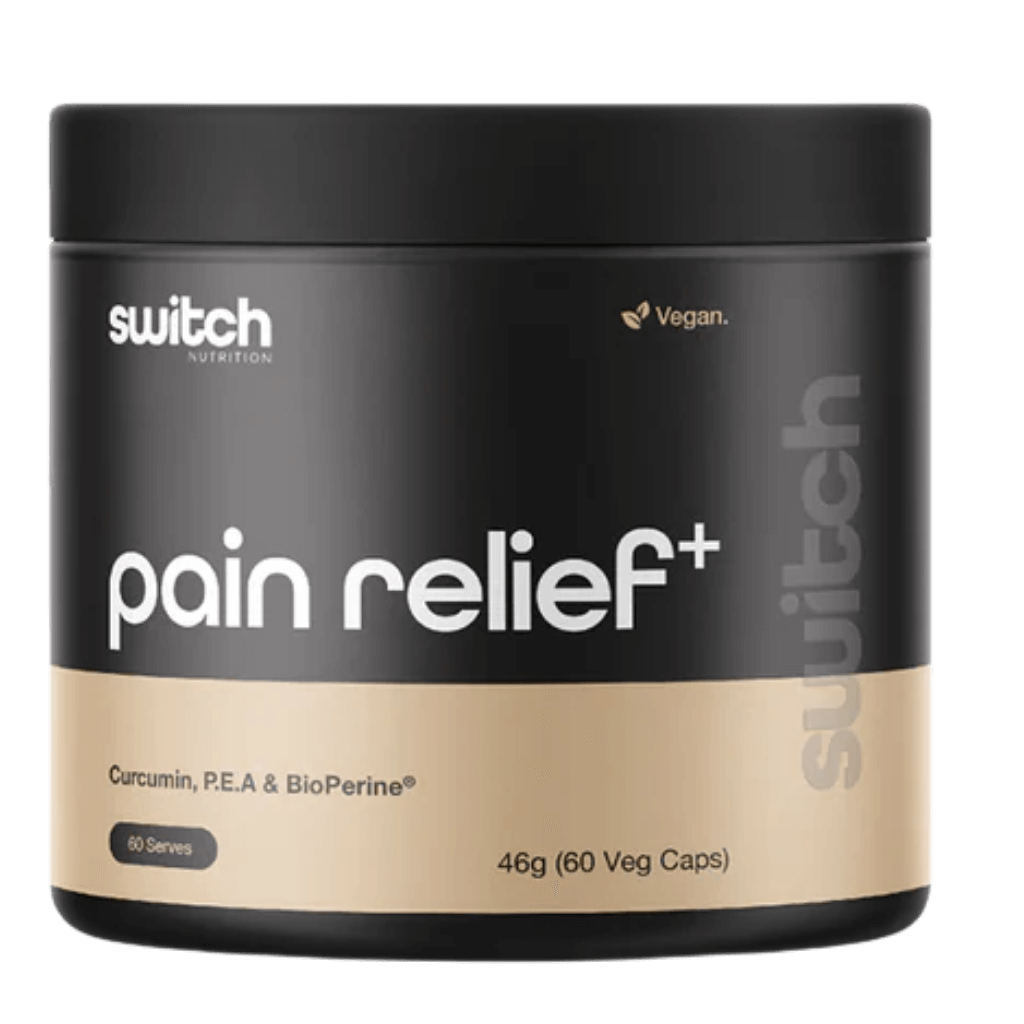Switch Nutrition - Pain Relief+ & SWITCH-PAIN-R-46g-60SRV