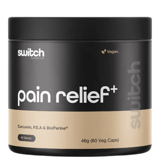 Switch Nutrition - Pain Relief+ & SWITCH-PAIN-R-46g-60SRV