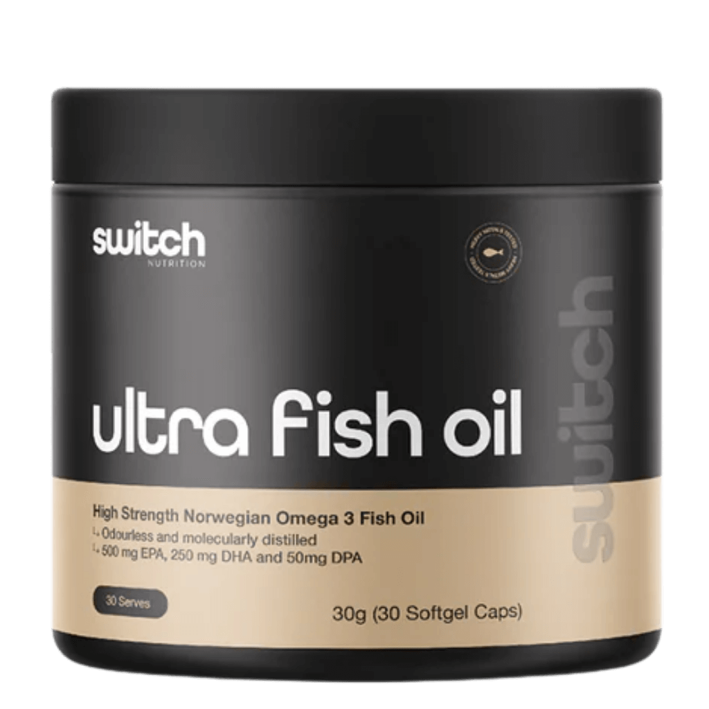 Switch Nutrition - Ultra Fish Oil & SWITCH-FISH-OIL-30g-30SRV